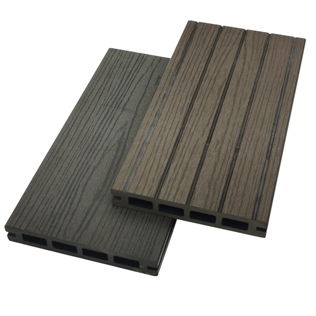Planches à grain de bois 25x150mm Platelage composite Wpc