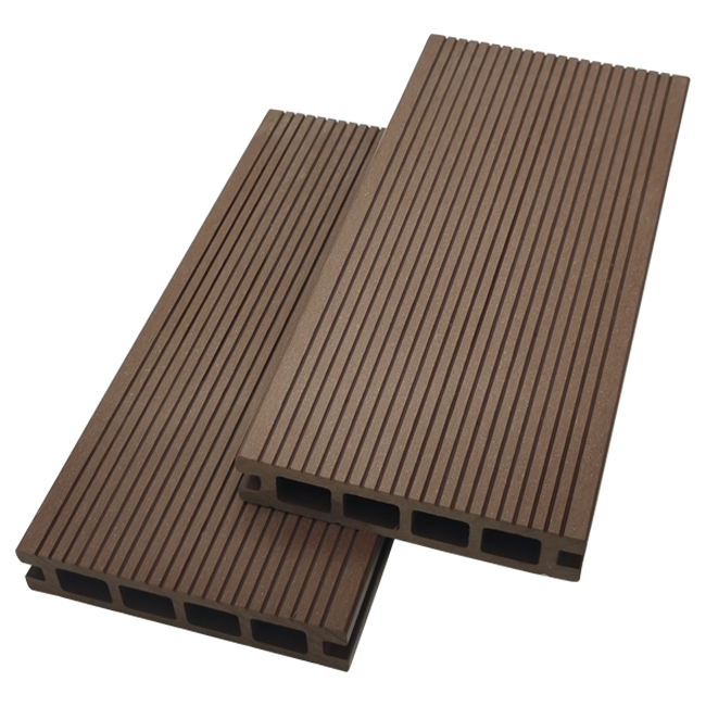 30x140 mm recyclable en bois de bois composite composite PE extérieur de terrasse